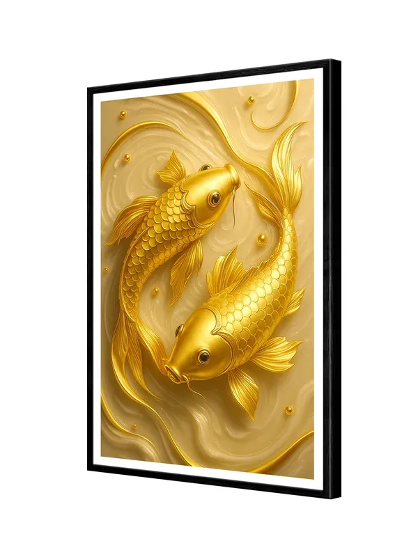 Box_Fiber_Canvas_Painting_Frame_-_Golden_Koi_Fish_Pair_Wall_Art_24x36_|_Elegant_Prosperity_Canvas_D�cor_BLF24360849