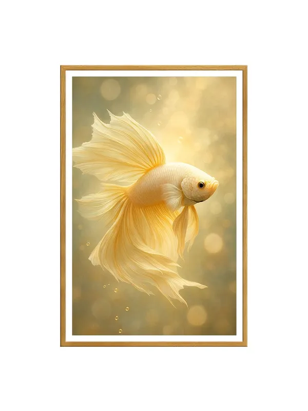 Graceful_Cream_Betta_Fish_Wall_Art_|_24X36_Box_Fiber_Canvas_|_Soft_Gold_&_Beige_Tones_for_Calming_D�cor_GOF24360874