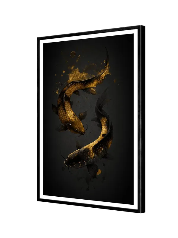 Yin_Yang_Black_Gold_Koi_Fish_Box_Fiber_Canvas_Painting_Frame_24X36_-_Zen_Feng_Shui_Wall_Art_Decor_BLF24360880