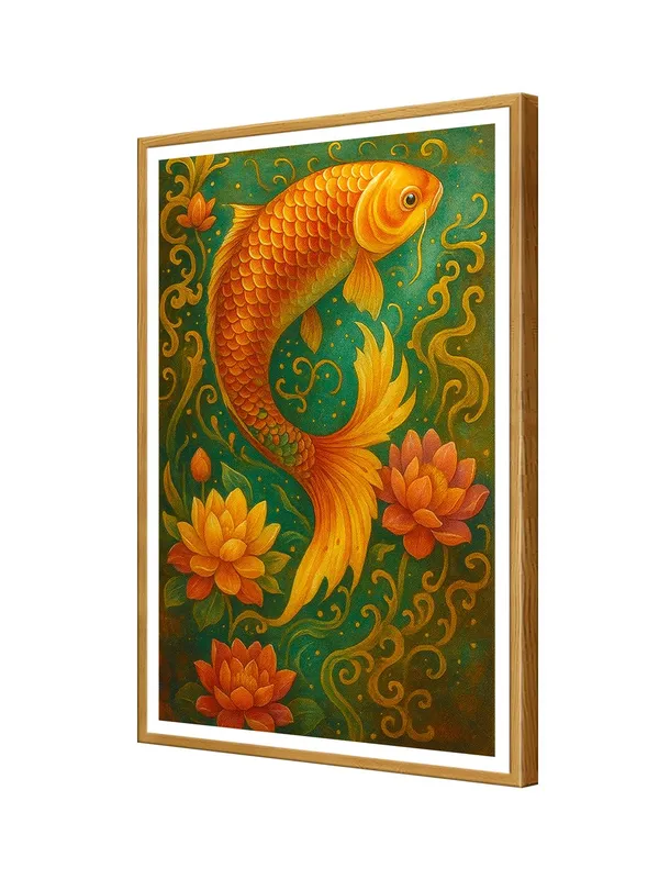 Mystic_Golden_Koi_with_Lotus_&_Swirls_|_Box_Fiber_Canvas_Frame_|_24x36_|_Fantasy_Spiritual_Fish_Art_GOF24360945