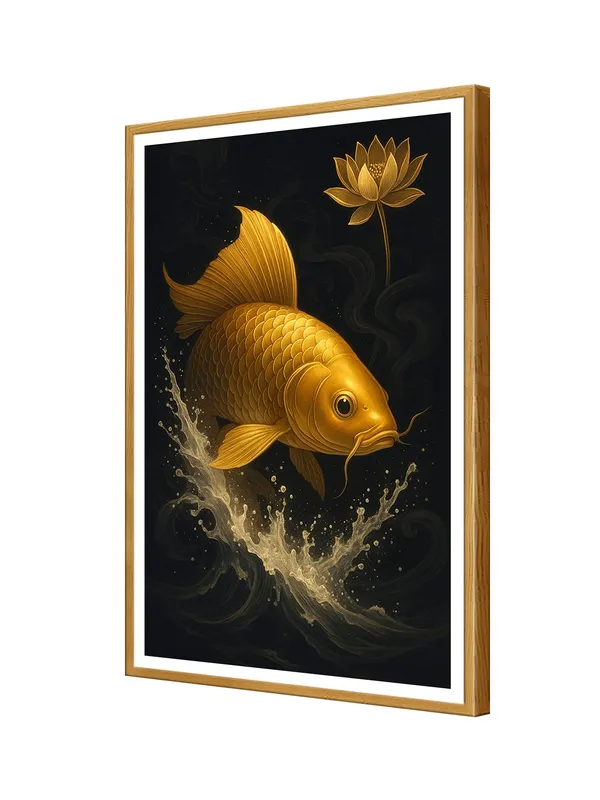 Gold_Koi_Fish_with_Lotus_Box_Fiber_Canvas_Painting_Frame_-_24x36_Inch_|_Zen_Style_Wall_Art_for_Meditation_&_Decor_GOF24360898