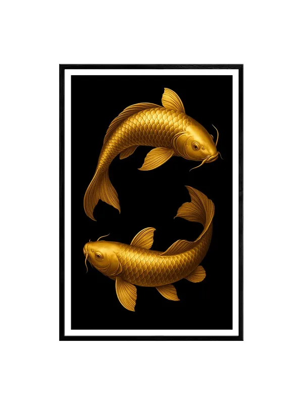 Twin_Golden_Koi_Fish_Painting_on_24X36_Box_Fiber_Canvas_�_Premium_Wall_Art_for_Living_Room_and_Office_Decor_BLF24360867