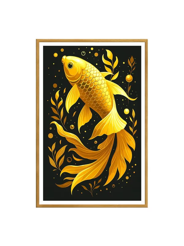 Box_Fiber_Canvas_Painting_Frame_-_Golden_Koi_Fish_on_Black_Background_24x36_|_Modern_Graphic_Wall_Decor_GOF24360857