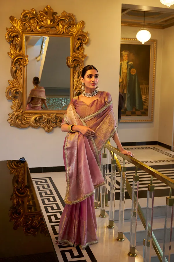 Light_Pink_Shimmering_In_Zari_And_Sequins_With_Blouse_For_Women