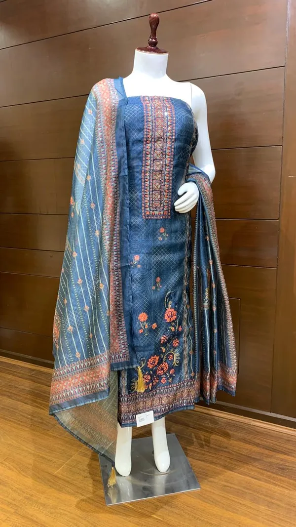 Blue_Chanderi_Premium_&_Elegant_Traditional_Unstich_Suit_For_Women