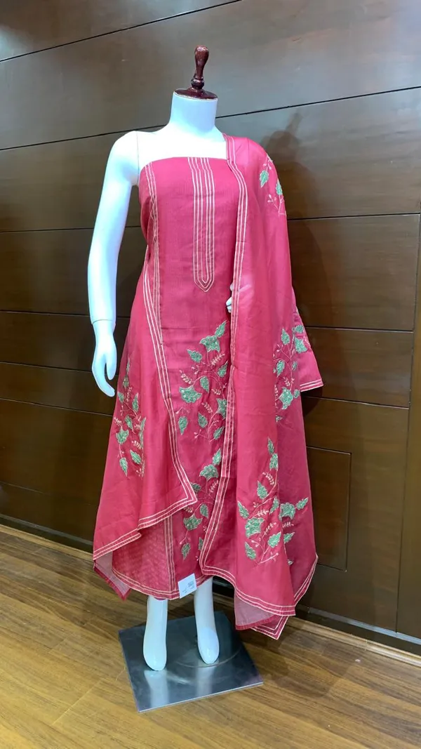 Rani_Chanderi_Premium_&_Elegant_Traditional_Unstich_Suit_For_Women