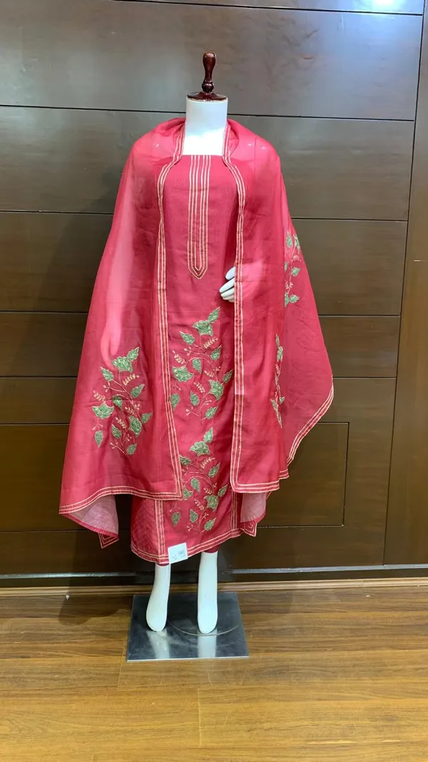 Rani_Chanderi_Premium_&_Elegant_Traditional_Unstich_Suit_For_Women
