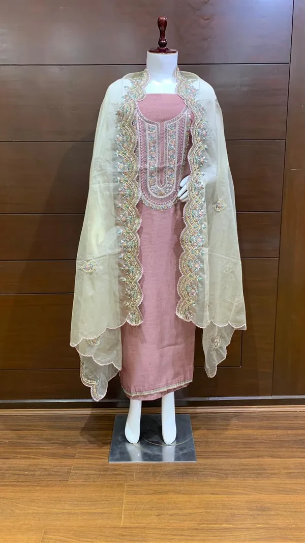 Onion_Chanderi_Premium_&_Elegant_Traditional_Unstich_Suit_For_Women
