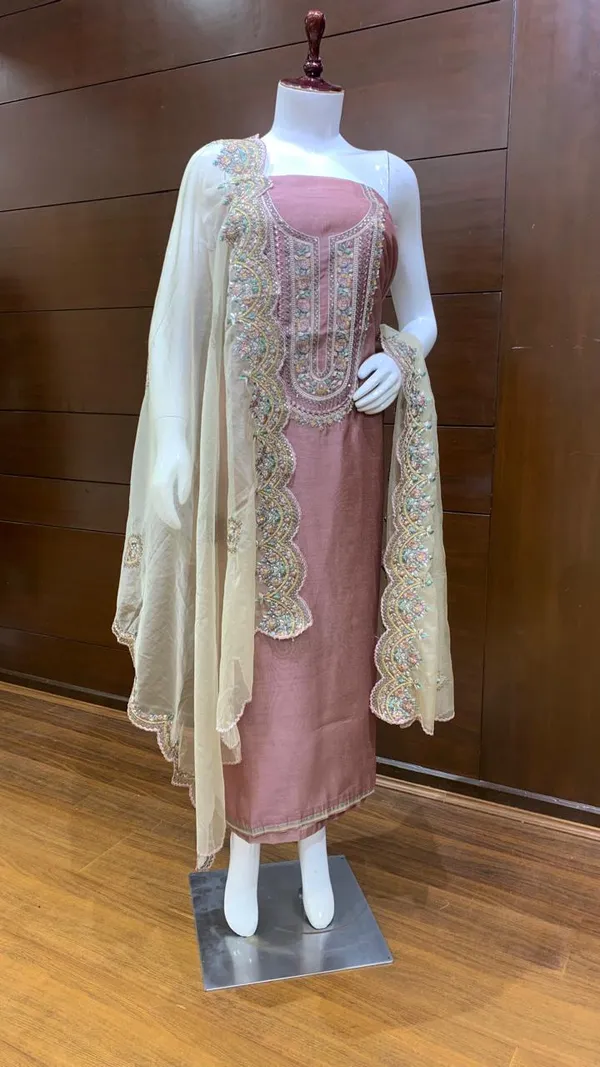 Onion_Chanderi_Premium_&_Elegant_Traditional_Unstich_Suit_For_Women