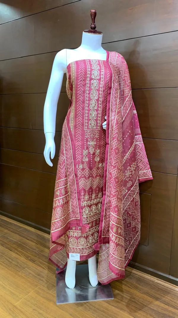 Rani_Chanderi_Premium_&_Elegant_Traditional_Unstich_Suit_For_Women