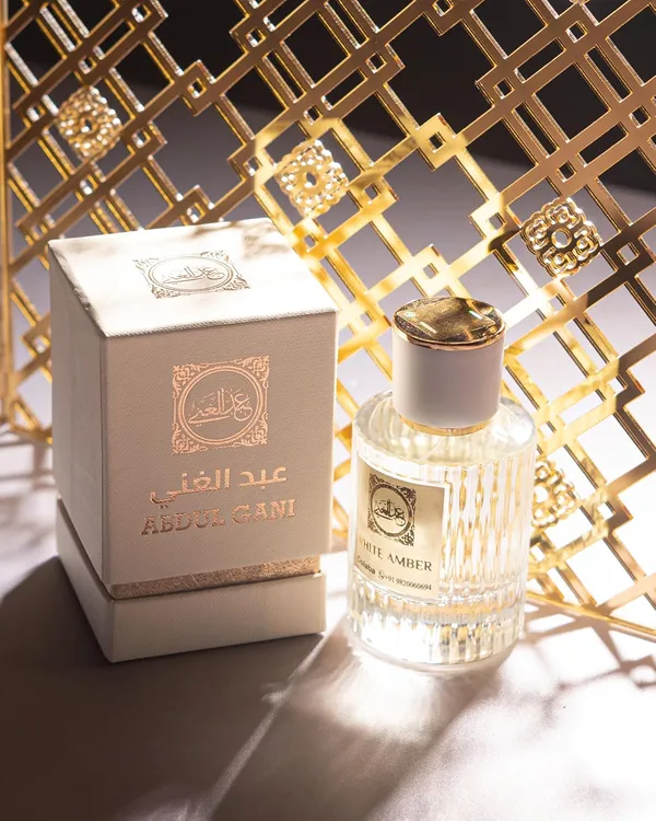 White_Amber_Luxurious_Unisex_Perfume_|_Rich_Saffron,_Amber_And_Oud_Wood_50Ml