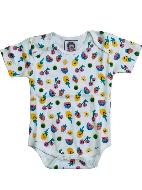 Multicolor_Pure_Organic_Cotton_Baby_Romper_(Small_Fruits)