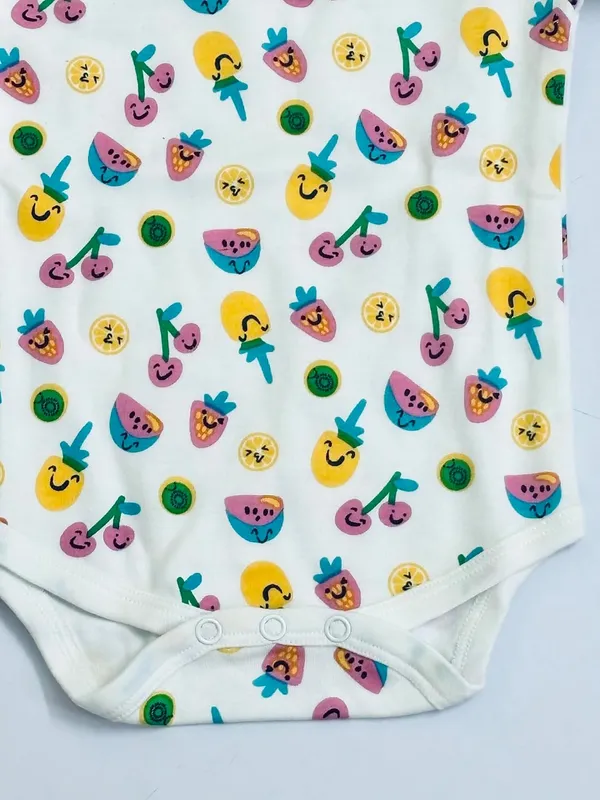 Multicolor_Pure_Organic_Cotton_Baby_Romper_(Small_Fruits)