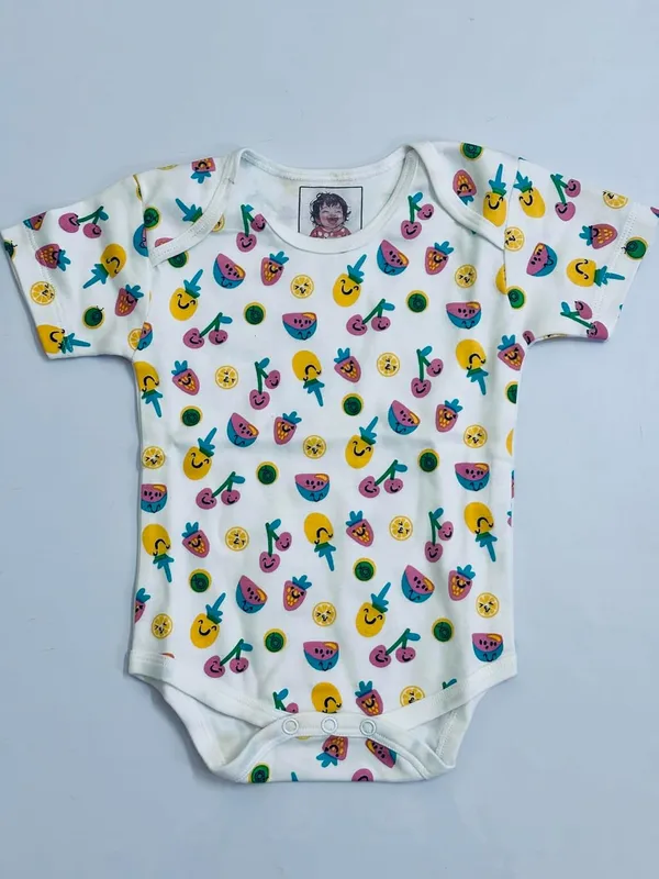 Multicolor_Pure_Organic_Cotton_Baby_Romper_(Small_Fruits)