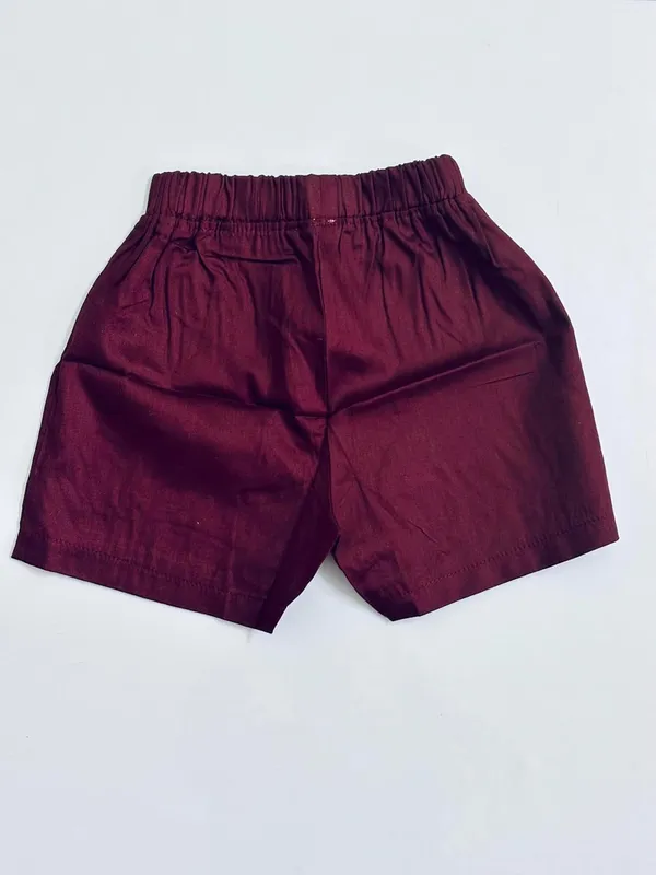 Multicolor_Pure_Organic_Cotton_T-Shirt_&_Shorts_Set_For_Kids