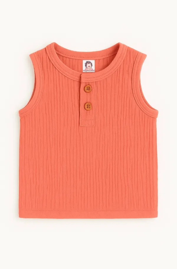 Orange_Pure_Organic_Cotton_Pajama_Set_For_Kids