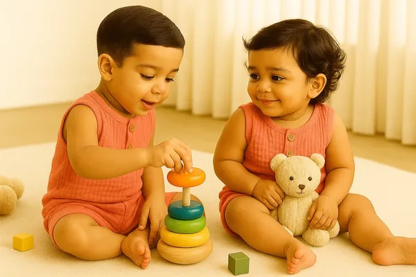 Orange_Pure_Organic_Cotton_Pajama_Set_For_Kids