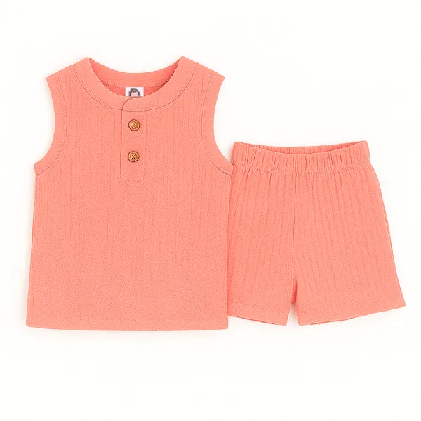 Pink_Pure_Organic_Cotton_Pajama_Set_For_Kids