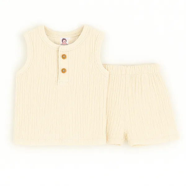 Off-White_Pure_Organic_Cotton_Pajama_Set_For_Kids