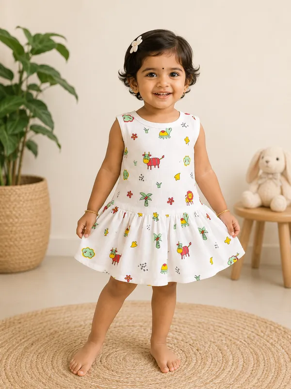 TinyChuckles_Jungle_Joy_Muslin_Frock