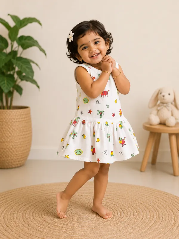 TinyChuckles_Jungle_Joy_Muslin_Frock
