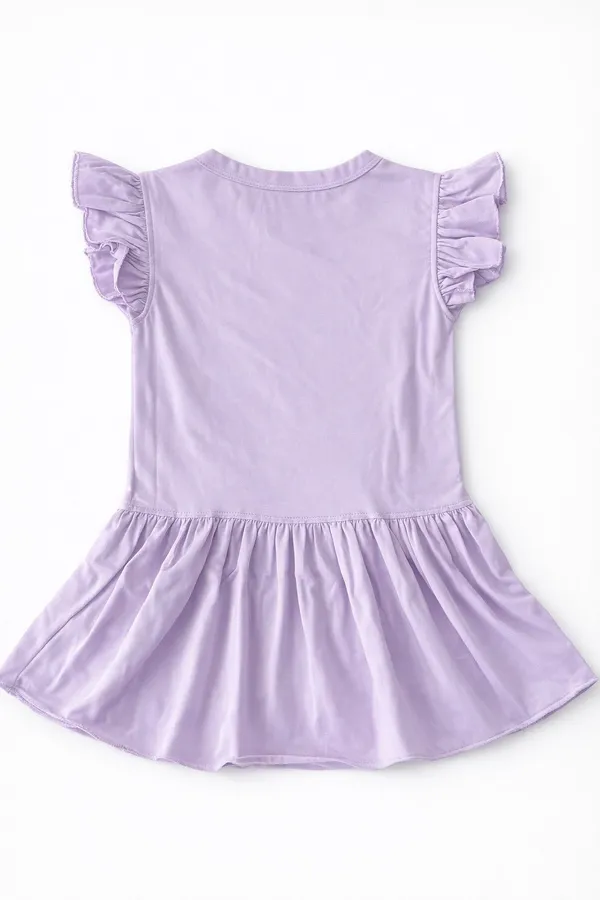 TinyChuckles_|_Lavender_Breeze_Cotton_Dress_for_Girls_|_100%_Soft_Cotton_|_Ultrasoft,_Breathable_Dress.
