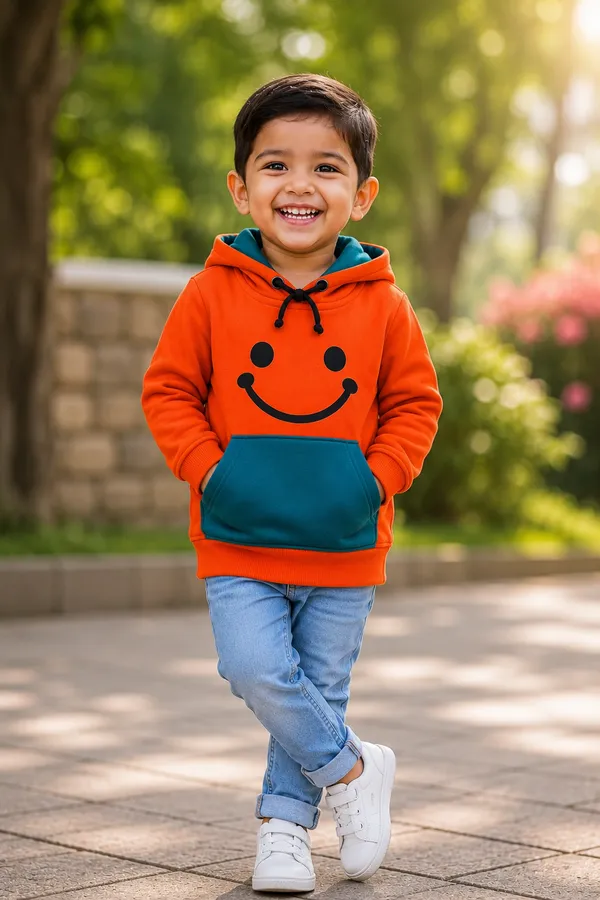 Orange_Cozy_Chuckles_Unisex_Hoodie