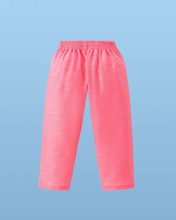 Pink_Kurta_&_Pyjama_With_Jacket_Set_For_Kids