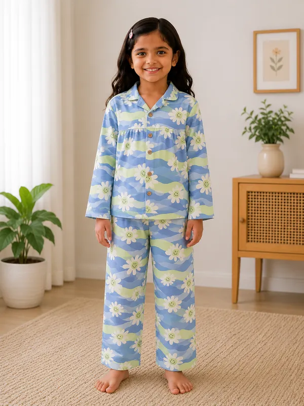 100%_Pure_Cotton_Nightsuit_|_Ultra-Soft_&_Breathable_Sleepwear_for_Babies_&_Kids_|_Happy_Daisy