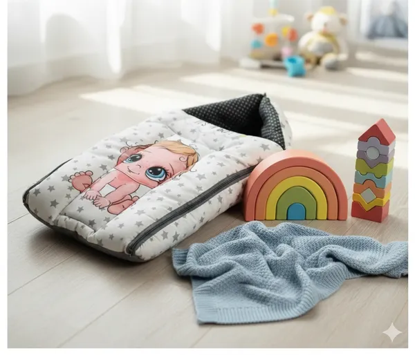 Black__Cotton_Baby_Nest_Bed_For_Babies