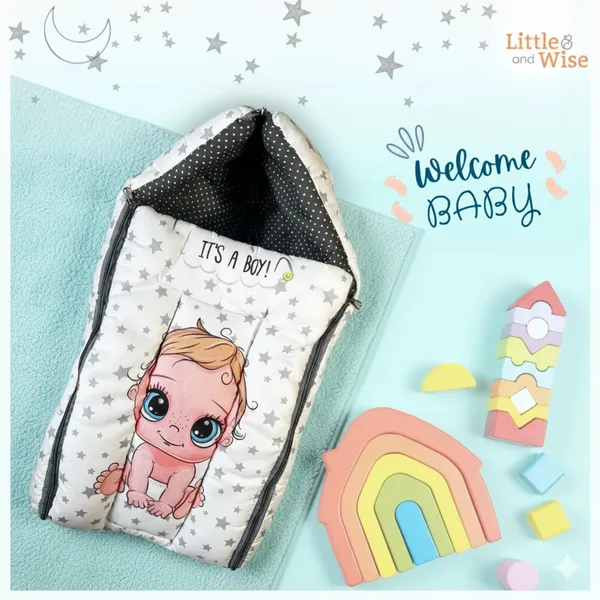 Black__Cotton_Baby_Nest_Bed_For_Babies