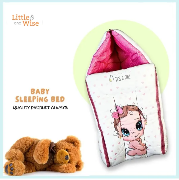 Pink__Cotton_Baby_Nest_Bed_For_Babies