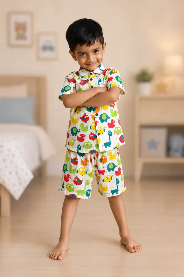 Blue_&_Yellow__Pure_Cotton_Classic_Co-Ord_Set_For_Boys