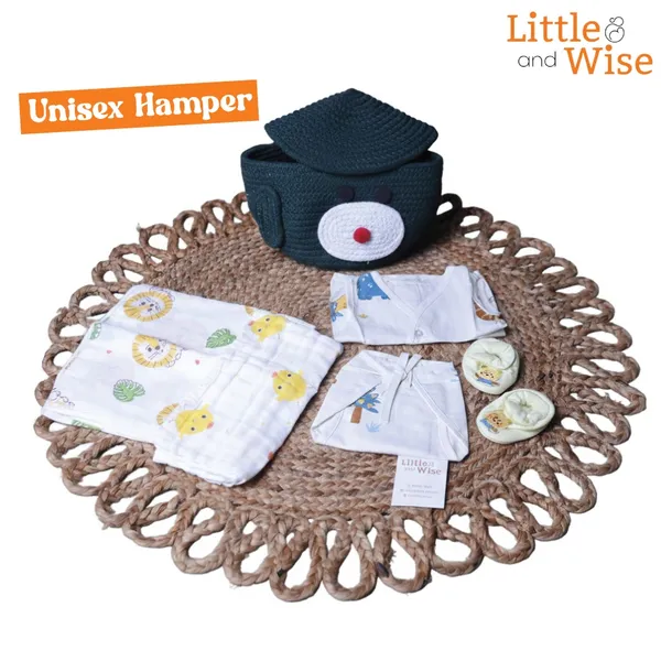 Yellow_Muslin_Baby_Shower_Hampers_For_Babies
