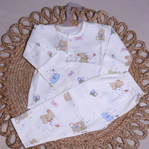 Pure_Muslin_Cotton_Nightsuit_for_Babies_&_Kids_|_Soft_&_Breathable_|_Teddy_Snuggle