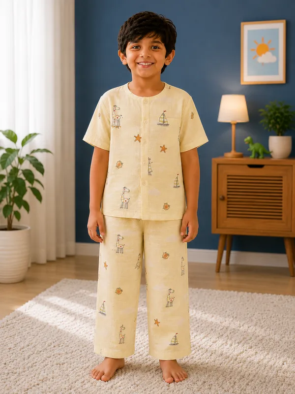 Pure_Muslin_Cotton_Nightsuit_for_Babies_&_Kids_|_Soft_&_Breathable_|_Safari_Sail