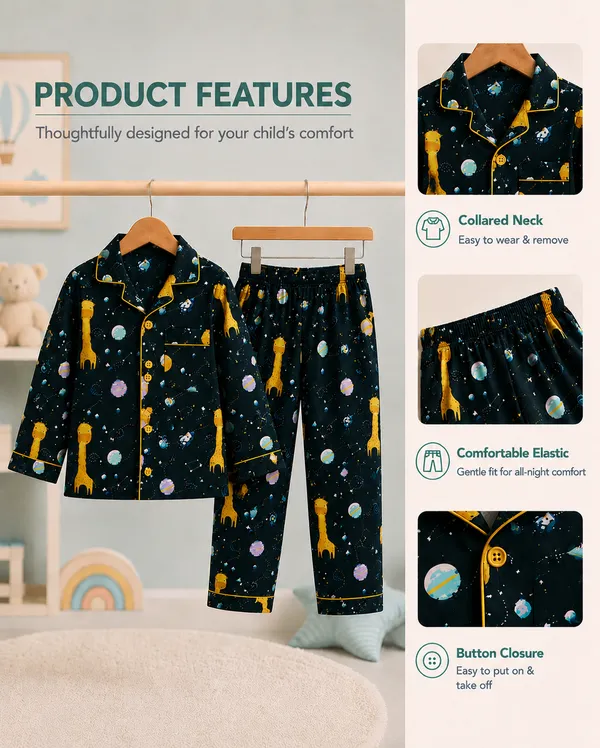 100%_Pure_Cotton_Nightsuit_|_Ultra-Soft_&_Breathable_Sleepwear_for_Babies_&_Kids_|_Space_Safari