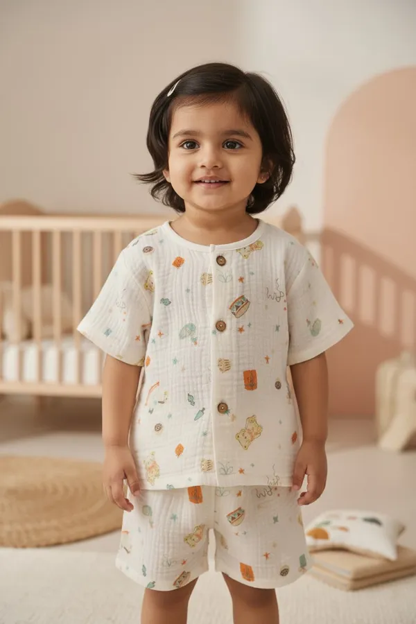 100%_Crinkle_Muslin_Coord_Set_|_Ultra-Soft_&_Breathable_|_Babies_&_Kids_|Unisex_|_Happy_Play