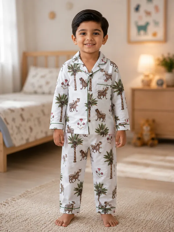 100%_Pure_Cotton_Nightsuit_|_Ultra-Soft_&_Breathable_Sleepwear_for_Babies_&_Kids_|_Palm_Safari