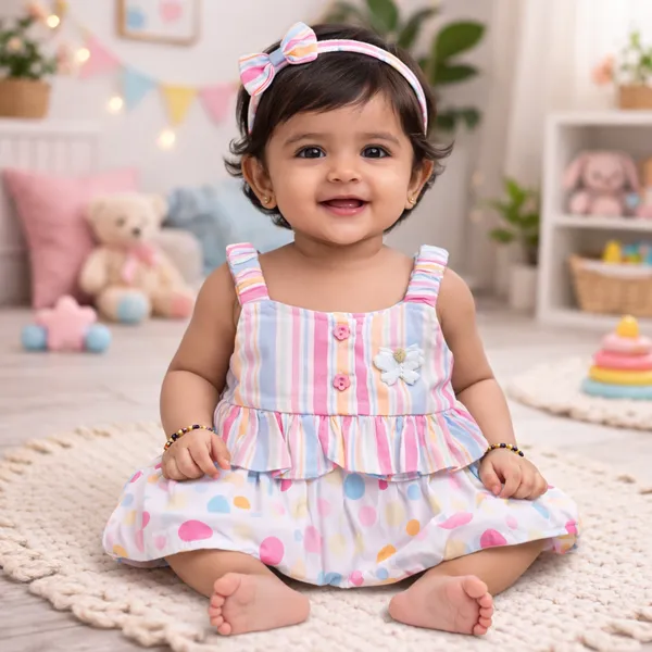 Pink_Lining_Pure_Cotton_Frock_For_Girls