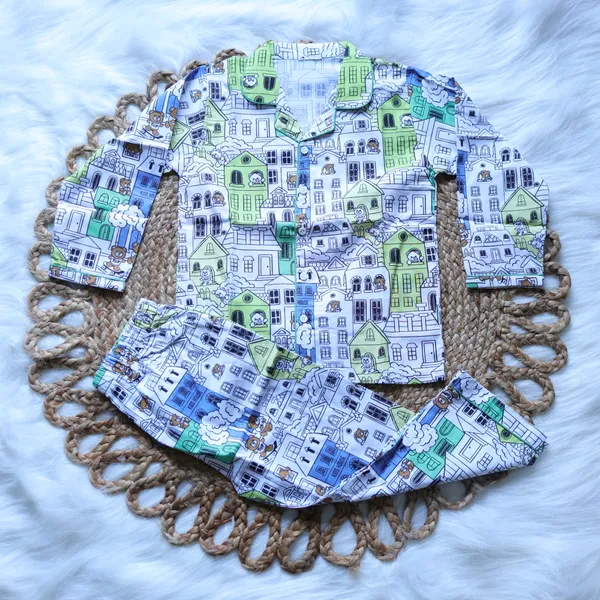 100%_Pure_Cotton_Nightsuit_-_6m_to_10_years-_Unisex_-_Full_Sleeves_-