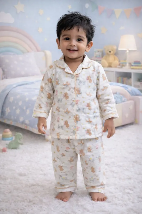 100%_Crinkle_Muslin_Nightsuit_|_Ultra-Soft_&_Breathable_Sleepwear_for_Babies_&_Kids_|_Doggo_Snuggle