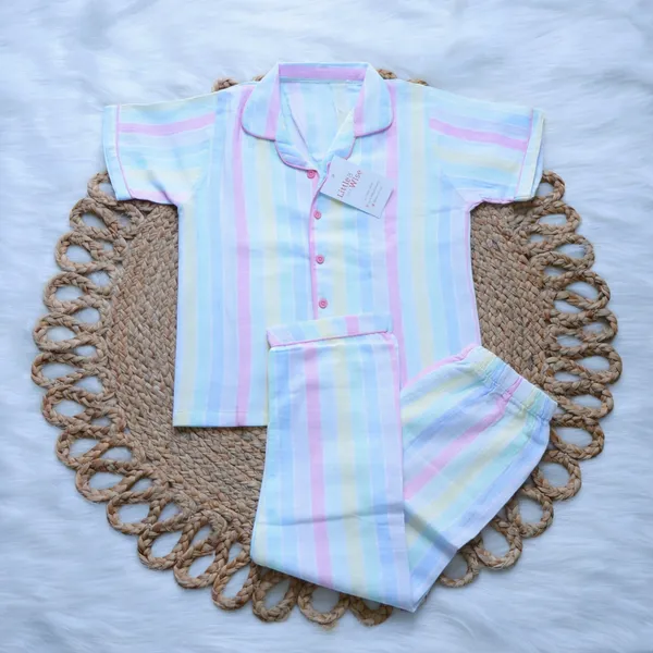 100%_Premium_Muslin_Super-Soft_Nightsuits_for_Kids-Unisex_-7_to_10years-_Half_Sleeves_-Classic_Pink_Soft-Touch