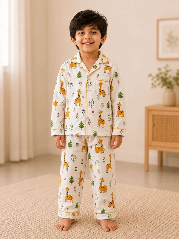 100%_Pure_Cotton_Nightsuit_|_Ultra-Soft_&_Breathable_Sleepwear_for_Babies_&_Kids_|_Little_Giraffe