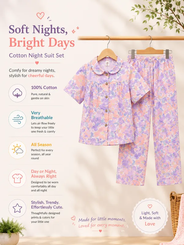 100%_Pure_Premium_Cotton_Nightsuit_cum_Co-ord_Set-_6m_to_10_years_-_Half_Sleeves
