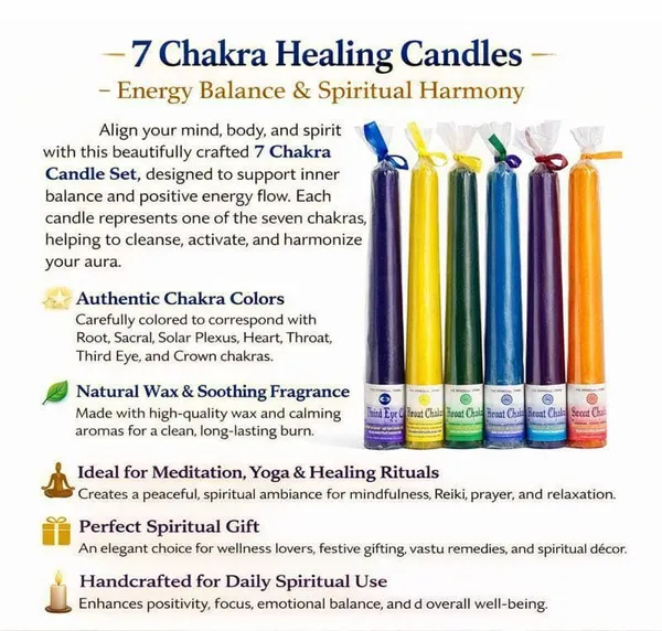The_Remedial_Store_7_Chakra_Paper_Candle_Set_for_Healing_Meditation_Reiki_Yoga_Spiritual_Energy_Balance_Candles