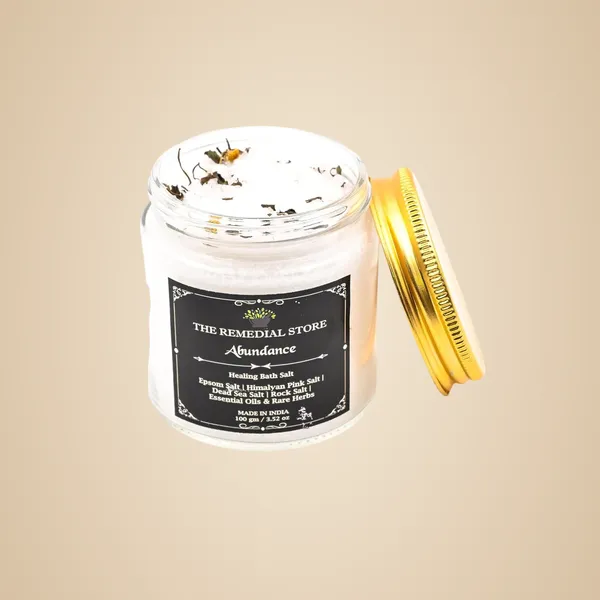 White_Healing_Bath_Salt_|_Stress_Reliever_|_Calming_|_Relaxing_|_Pure_&_Natural_|_Sea_Salt_|_Body_Massage_|_Prosperity_Salt_(Abendence,_100Gm)