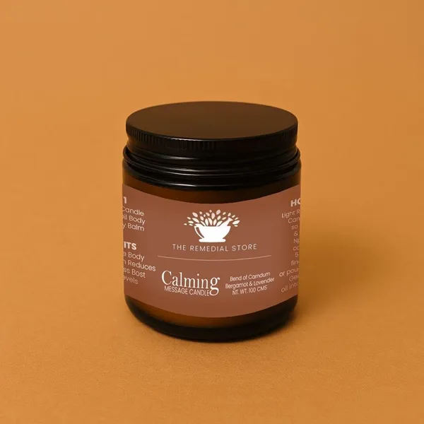 White_4-In-1_Aromatherapy_Massage_Candle_100Ml_|_Skin_Nourishing_&_Relaxing_|_(Calming)