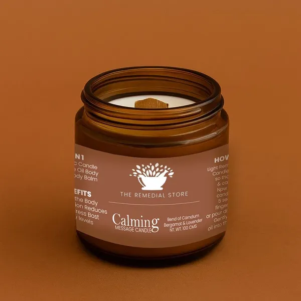 White_4-In-1_Aromatherapy_Massage_Candle_100Ml_|_Skin_Nourishing_&_Relaxing_|_(Calming)