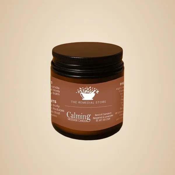 White_4-In-1_Aromatherapy_Massage_Candle_100Ml_|_Skin_Nourishing_&_Relaxing_|_(Calming)